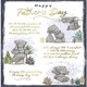 image 3 of Bears Outdoors Father's Day Poem One in a Million Card