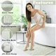 image 3 of VELVETIO Bath Mats & Pedestal Mat Set Anti Slip Super Soft Water Absorbent Cream