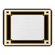 image 1 of Art Deco Black & Gold (Blanket)