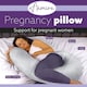 image 2 of Aamira Light Grey Pregnancy Maternity Pillow, 140x65x20cm C Shape Memory Foam | Grey | Grey | Standard | 1