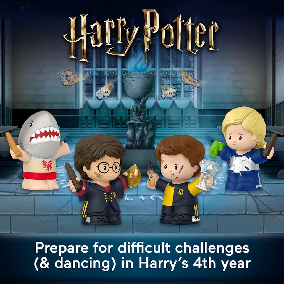 image 1 of Fisher Price  Little People Figure Set Harry Potter