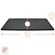 image 3 of Argon Tableware Modular Slate Table Runner - 100 x 25cm