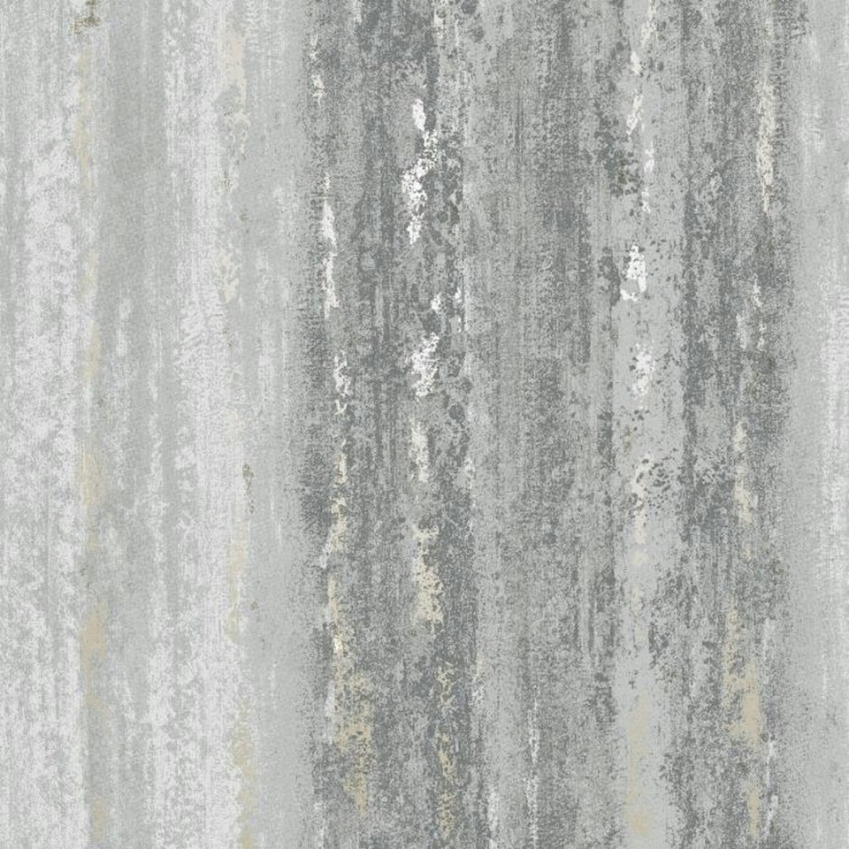 image 1 of Holden Décor Vesuvius Distressed Textured Wallpaper - Grey - 32ft x 21in Grey