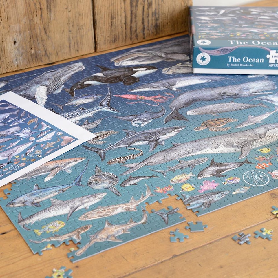 image 1 of The Ocean 1000 Piece Jigsaw Puzzle