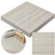 image 2 of NOVECRAFTO Vinyl Floor Tile – Self Adhesive 18x18 in – Travertine Dune – Peel & Stick for Kitchen, Bathroom & Living Room – Waterproof & Easy DIY Brown | 4.18 sqm