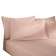 image 2 of OHS Soft Plain Fitted Bed 25cm Deep Elasticated Sheet, King - Blush Pink