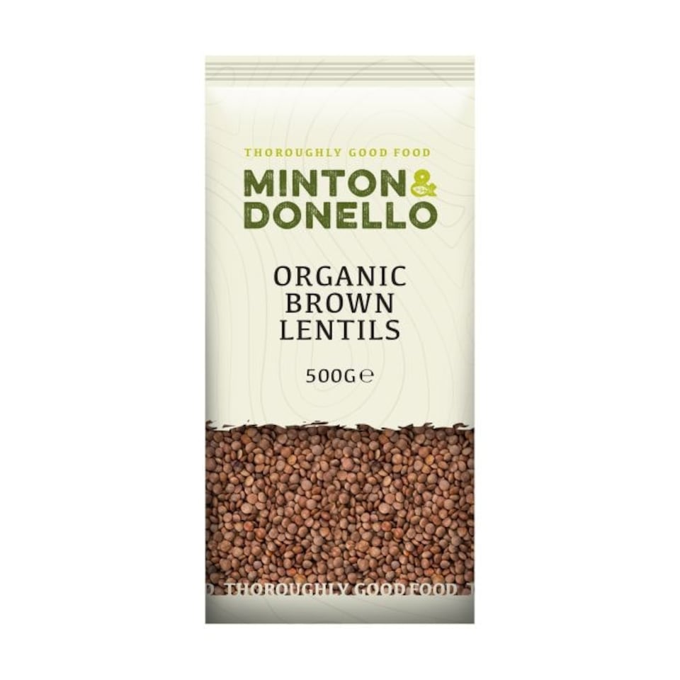 image 1 of Minton & Donello Organic Brown Lentils 6 x 500g