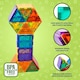 image 5 of Science Kidz 104 Piece Magnetic Tiles Set