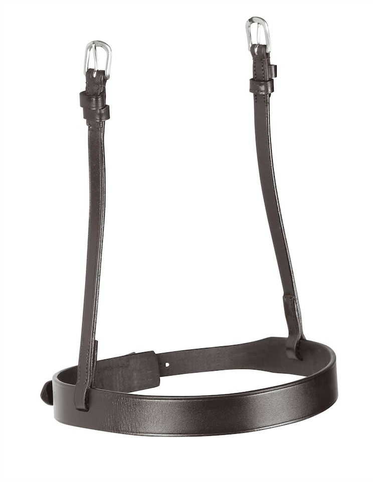 image 1 of Shires Velociti Hunter Cavesson Noseband | Brown | Full
