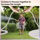 image 9 of 100FT Garden Hose Pipe Stainless Steel Lightweight Durable Strong Kink Free Leakproof Rust-Proof Spray Water Gun HosePipe Reel 30M
