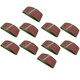 image 1 of 457mm x 75mm 60 Grit Medium Sander Grinder Sanding Belts Abrasive Discs 50pk