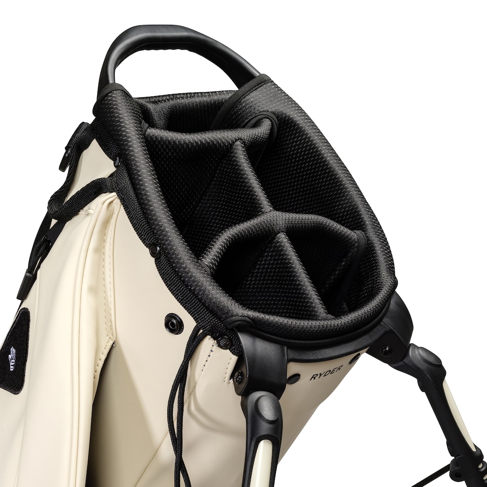 image 1 of Ryder S-Class Golf Bag - Cream