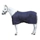image 2 of StormX Original Luxury Show Standard-Neck Horse Stable Rug - Navy/Cream - 6´