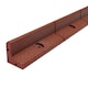 image 1 of Flexible Lawn Edging Terracotta 1.2m x 46