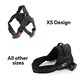 image 9 of KCT Extra Small Black Padded Dog Harness Black | XS