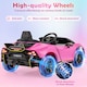 image 7 of COSTWAY Kids Lamborghini Licensed 12V Ride on Car Pink