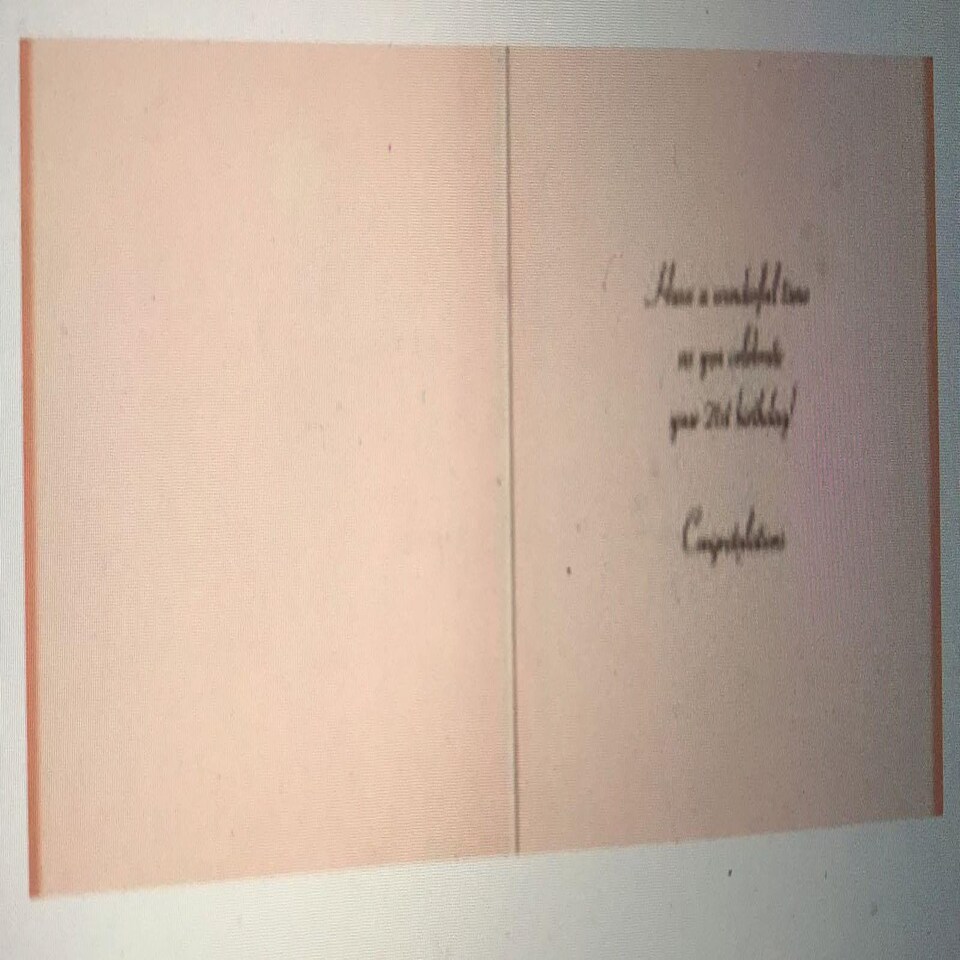 image 1 of Glamorous 21st Birthday, Birthday Card
