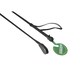 image 2 of MacTack Childrens Riding Whip With Handle And Keeper - Black - 24 inches