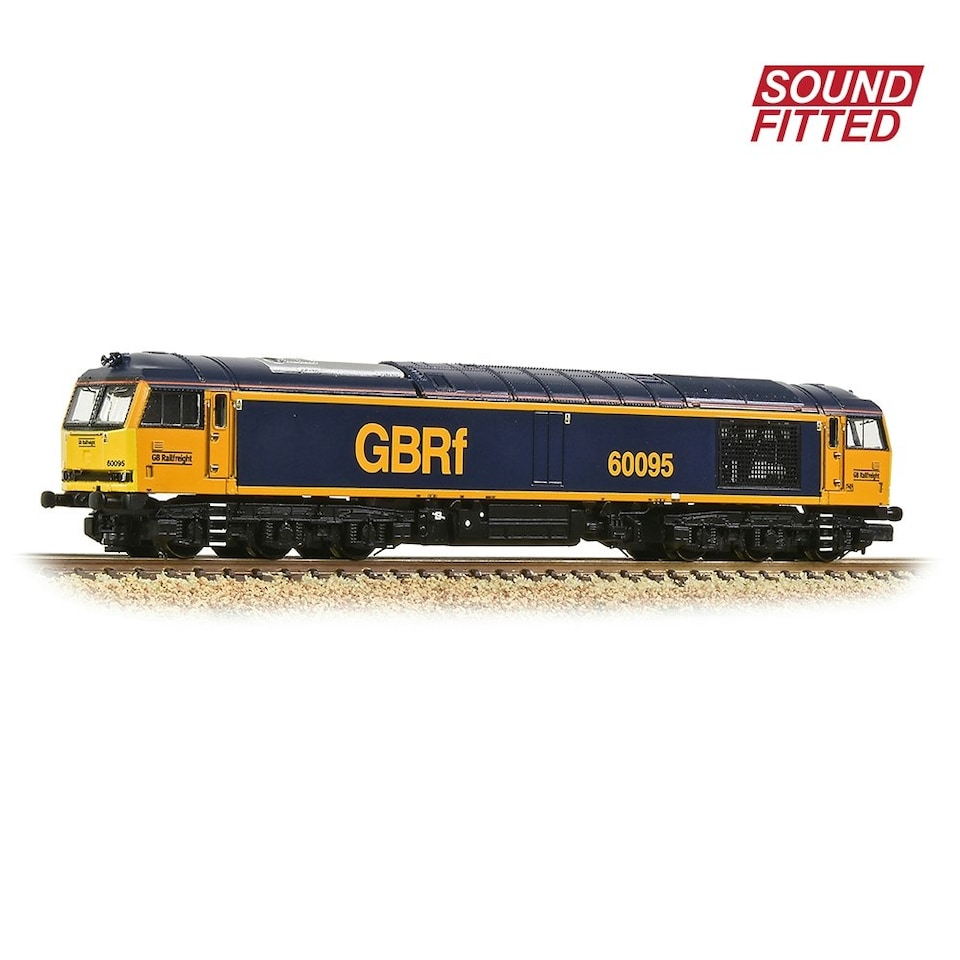 Graham Farish Class 60 095 GBRf (DCC-Sound)