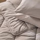 image 5 of OHS Plain 10.5 TOG Coverless Duvet with Pillowcase Bedding Set