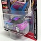 image 4 of 1990 Nissan 240SX Custom Bright Cyan with Magenta Flames 1:64 Johnny Lightning JLSF024A