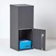 image 9 of SMART PARCEL BOX® Large Front & Rear Access Dark Grey Grey
