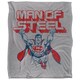 image 1 of Superman Man Of Steel Blanket - Multicoloured - One Size