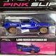 image 2 of Land Rover Defender 90 Blue 1:64 Scale Pink Slips Jada 213291000