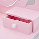 image 4 of Teamson Kids Little Princess Rapunzel Vanity Playset, Pink/Grey