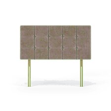 Valencia Mink Naples Velvet Headboard King Size N/A