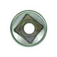 image 2 of 1/2" Drive 10mm Metric Super Lock Shallow 6-Sided Single Hex Socket Bergen