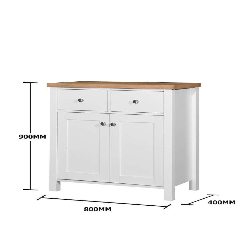 image 1 of 2 Doors 2 Drawer Sideboard