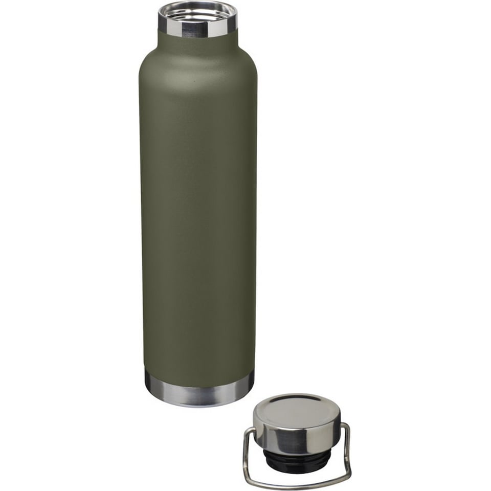 image 1 of Floso Thor Stainless Steel 650ml Insulated Water Bottle | Green | Forest Green | 1
