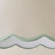 image 6 of ValueLights Florie Natural Large Taper Lamp Shade Scallop Green Trim | Green