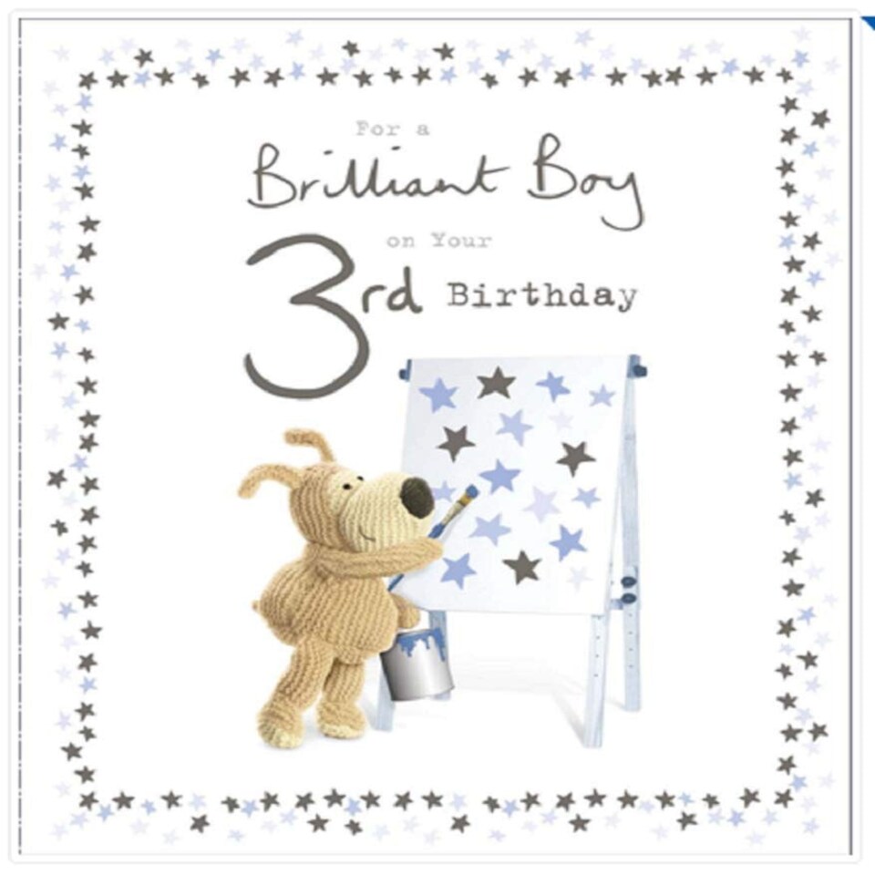 image 1 of Boofle for a Brilliant Boy on Your 3rd Birthday
