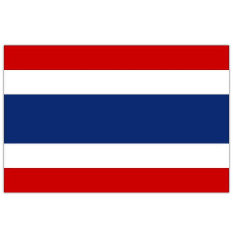 image 1 of 5ft x 3ft THAILAND / THAI FLAG WITH EYELETS PREMIUM QUALITY