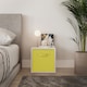image 2 of Cube Unit with Insert | White | White & Yellow | 1