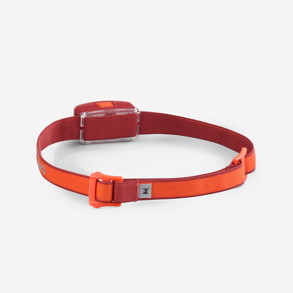 image 1 of Decathlon Rechargeable headlamp 150 lumens, UL500 USB-C orange