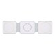 image 1 of Floso Armus Plastic 3 in 1 Wireless Charging Pad | White | White | 1