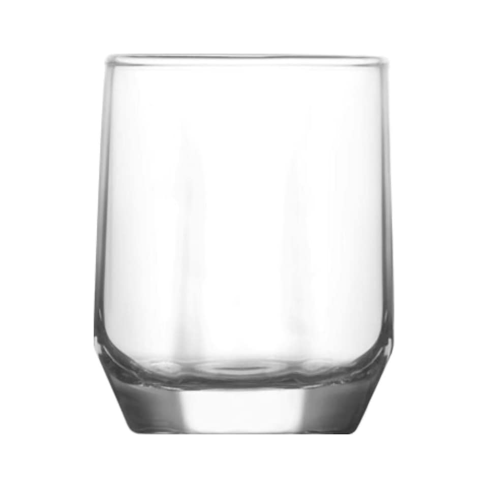 image 1 of LAV Diamond Shot Glasses - 80ml - Clear - Pack of 6 Clear