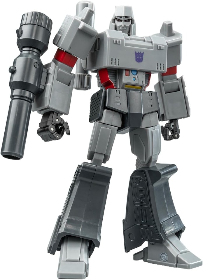 image 1 of YOLOPARK Megatron Transformer Toys AMK Series 7.87 Inch Highly Articulated Transformers G1 Action Figures with Weaponry for Adults Boys Girls G1 Megatron | Grey | 1