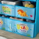 image 8 of AIYAPLAY 3-Tier Toy Organiser Shelf with 9 Storage Boxes for Bedroom, Blue