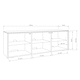 image 8 of Frank Olsen Intel 1500 Tv Cabinet Grey | Grey