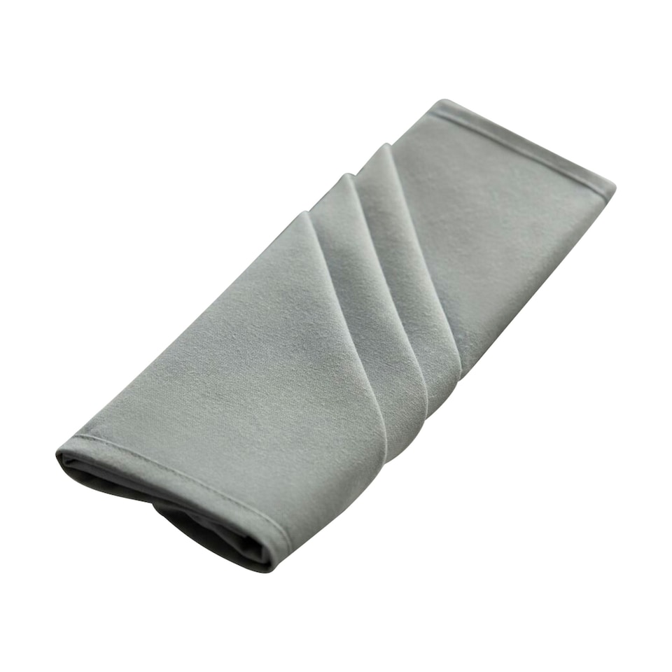 image 1 of Belledorm Amalfi Rectangular Table Cloth - Medrite Grey - 178 x 366cm