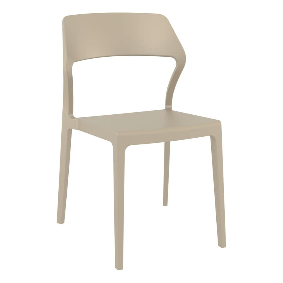 Sono Side Chair - Taupe Brown | Taupe