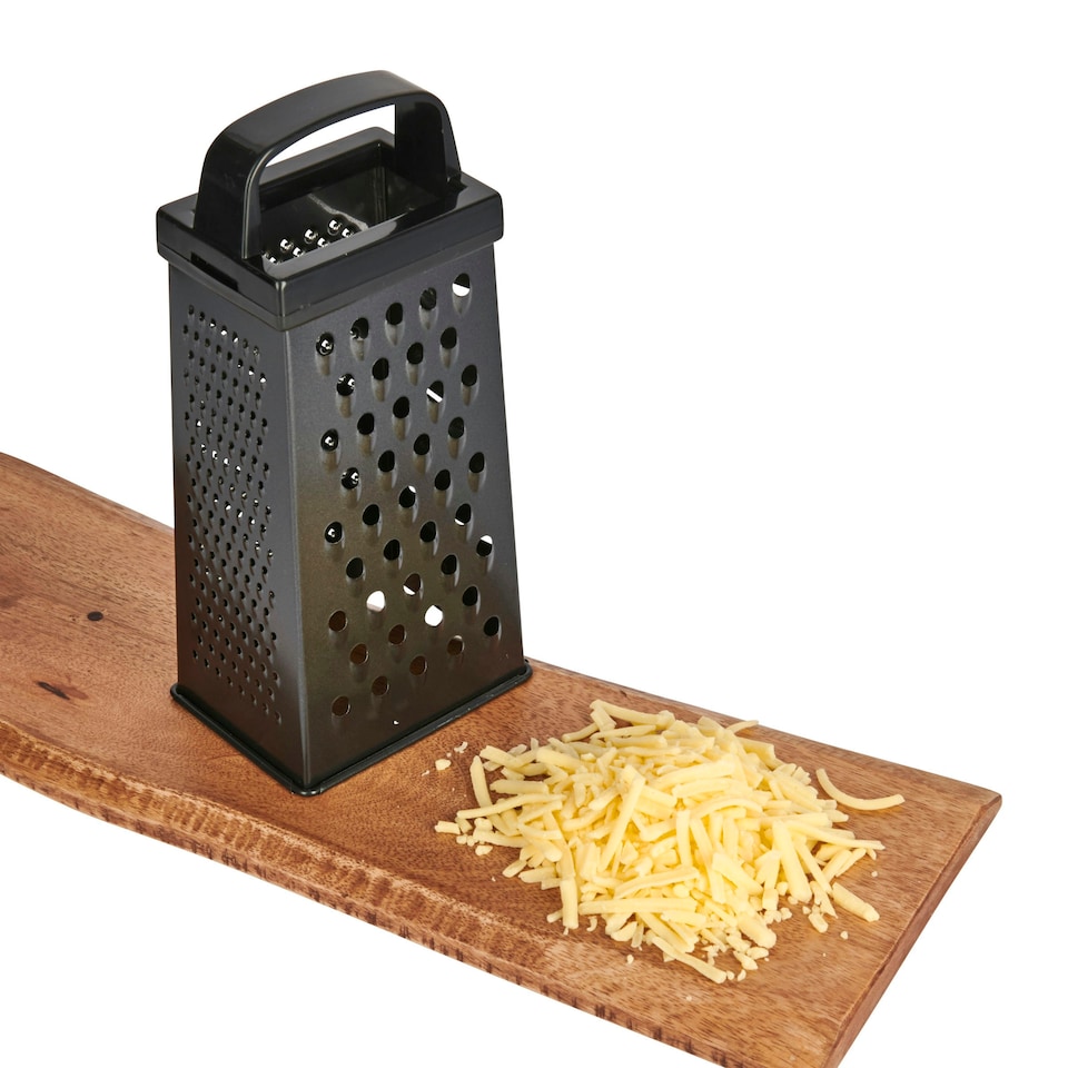 image 1 of KitchenCraft Grater Black Non-Stick 17cm