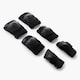 image 5 of Decathlon Adult 2 x 3-Piece Inline Skate Protection Set Fit500 - Black, Size M