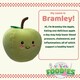 image 3 of Apple Soft Toy Food Themed Cute Plush Cuddly Yummy Soft Fluffy 16cm Green