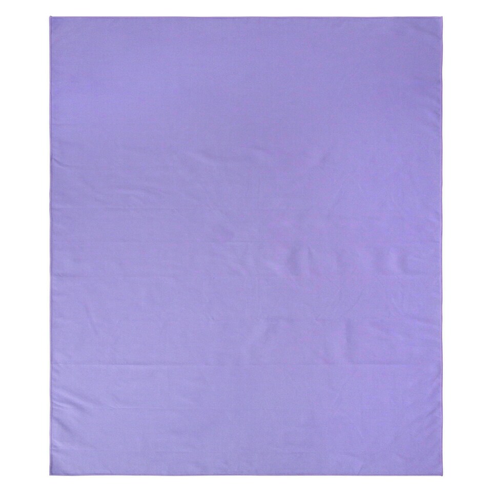 image 1 of Mountain Warehouse Giant Ribbed Towel Compact Travel Swimming Gym Accessory Purple | Dark Purple | One size