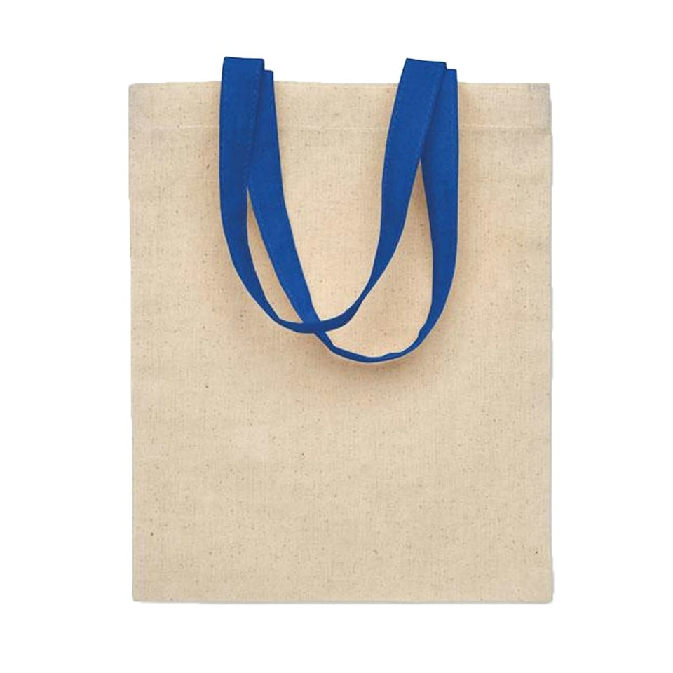image 1 of MidOcean Chisai Small Cotton Gift Bag - Royal Blue - One Size Blue